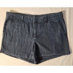 Gap Hadley Shorts Womens 12 Chambray‎ Denim Casual Stretch Pockets Summer